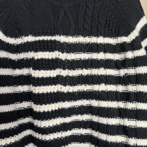 NWT All Saints Mari Roll Neck Striped Sweater - Picture 8 of 10